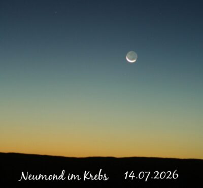 Neumond im Krebs